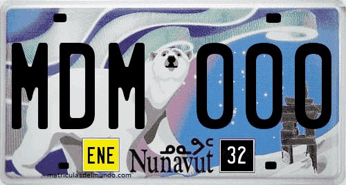 Matrícula de Canadá de New Brunswick