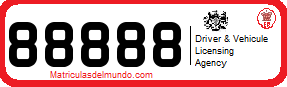 Genera y crea tu propia matricula de Reino Unido del sistema temporal gratis / Generate and create your own united kingdom license plate from temporal system for free