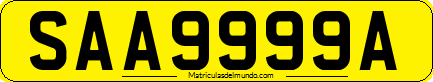 Genera y crea tu propia matricula de Singapur de sistema normal gratis / Generate your own Singapore license plate from normal system for free