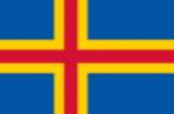 Small falg of Åland Islands