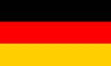 bandera pequeña de Alemania