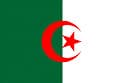 bandera pequeña de Argelia