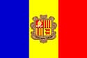 bandera pequeña de Andorra