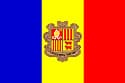 Small falg of Andorra