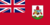 bandera pequeña de Bermudas
