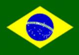 bandera pequeña de Brasil