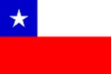 bandera pequeña de Chile