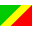 bandera pequeña de República del Congo