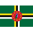 Small falg of Dominica