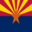 bandera pequeña de Arizona