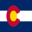 bandera pequeña de Colorado