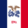 bandera pequeña de Iowa