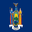 bandera pequeña de Nueva York