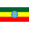 bandera pequeña de Etiopía