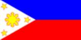bandera pequeña de Filipinas