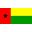 Small falg of Guinea Bissau