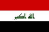bandera pequeña de Iraq