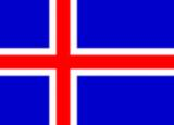 bandera pequeña de Islandia