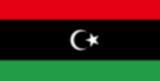 bandera pequeña de Libia