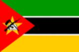 bandera pequeña de Mozambique