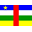 bandera pequeña de República Centroafricana