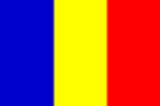 bandera pequeña de Rumanía