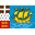 bandera pequeña de San Pedro y Miquelón