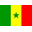 bandera pequeña de Senegal