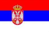 bandera pequeña de Serbia