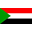 bandera pequeña de Sudán