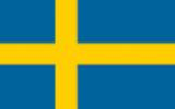 bandera pequeña de Suecia