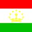 bandera pequeña de Tadjikistán