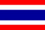 bandera pequeña de Tailandia