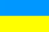 bandera pequeña de Ucrania