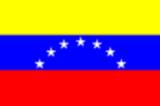 bandera pequeña de Venezuela