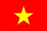 bandera pequeña de Vietnam