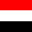bandera pequeña de Yemen