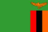 bandera pequeña de Zambia