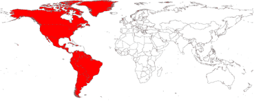 Matrículas del continente americano