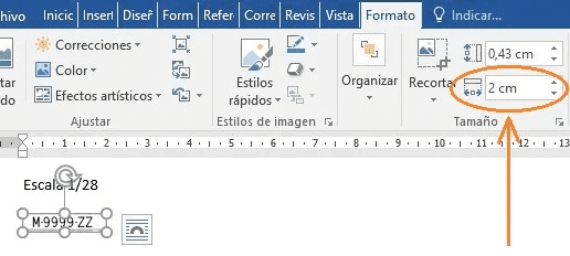Making miniature license plate: Resize image to required size