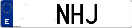 Matrícula NHJ