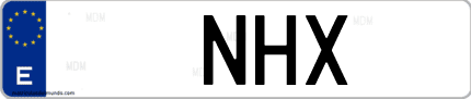 Matrícula NHX