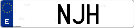 Matrícula NJH