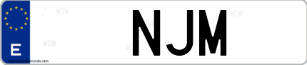 Matrícula NJM