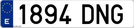 Ejemplo de matrícula española 1894 DNG