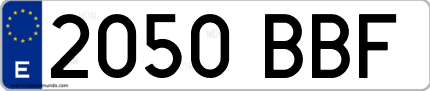 Primera matrícula de coche de Castellón en el año 2000 del nuevo sistema