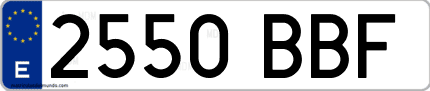 Primera matrícula de coche de Lugo en el año 2000 del nuevo sistema