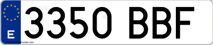 Primera matrícula de coche de Pontevedra en el año 2000 del nuevo sistema