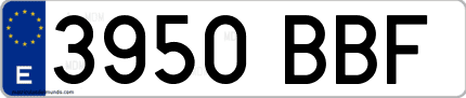 Primera matrícula de coche de Córdoba en el año 2000 del nuevo sistema