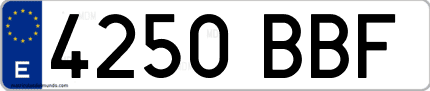 Primera matrícula de coche de Ciudad Real en el año 2000 del nuevo sistema